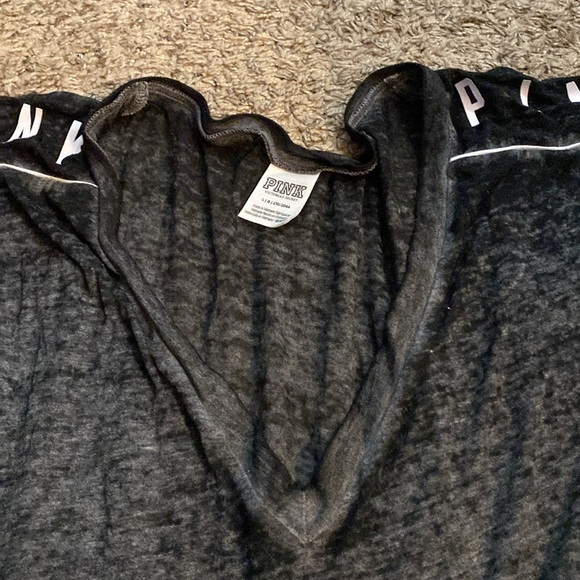 Women’s V-Neck PINK Tee - Picture 3 of 4